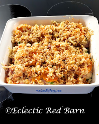 Ham and Potato Casserole. Share NOW. #main dish, sweet potatoes, casserole